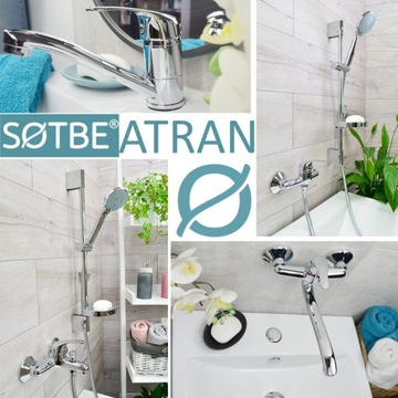 Настенный смеситель для ванны с душем, комплект смесителей для ванны POLSKA SOTBE
