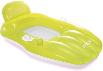 FOTEL MATERAC Z SIATKĄ LEŻAK 163x104cm INTEX 56805