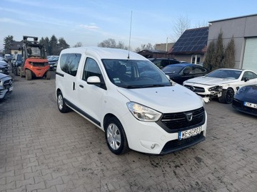 Dacia Dokker Mikrovan Facelifting 1.5 Blue dCi 95KM 2018 Dacia Dokker Salon Polska Klimatyzacja, zdjęcie 2