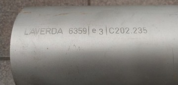 КРЫШКА ГЛУШИТЕЛЯ ПРАВАЯ LAVERDA C202.235