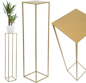 Kwietnik stojący metalowy pojedynczy modern 100cm