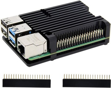 Metalowa obudowa Geekworm Raspberry Pi 4 P122