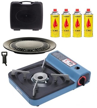 KUCHENKA TURYSTYCZNA gazowa SLIM DESIGN+GRIL+4xGAZ
