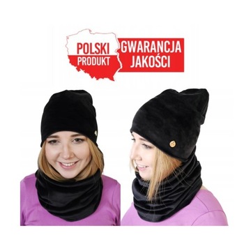 KOMPLET DLA DZIEWCZYNKI POLSKI WELUROWY KOLOR
