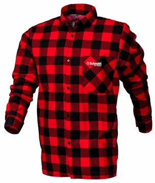 SCHMITH KOSZULA FLANELOWA 2XL CZERWONA