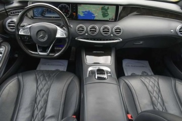 Mercedes Klasa S W222 Coupe 500 456KM 2015 Mercedes-Benz Klasa S MERCEDES S550 456KM Coupe AMG DESIGNO LED Dociagi Ka, zdjęcie 1