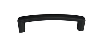 Мебельная ручка UG 96мм, черная матовая + шурупы