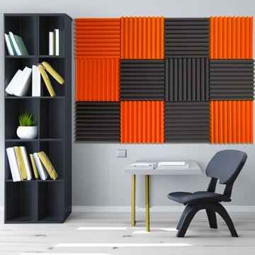 Пенопласт Битмат Акустический клин, звукоизоляция, отделка детской комнаты, 5 см