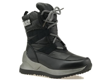 BUTY ZIMOWE DZIEWCZĘCE OCIEPLANE ŚNIEGOWCE R.37