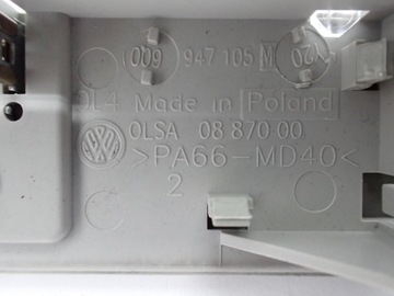 LAMPA INTERIÉR KABINY 6Q0947105M VW CADDY 2K 2K5 18R