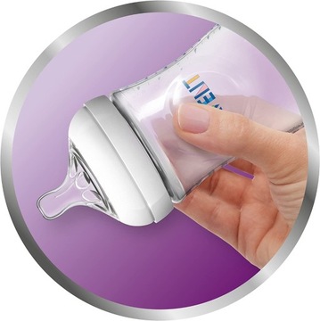 2 детские бутылочки Philips AVENT 125 мл 0 м