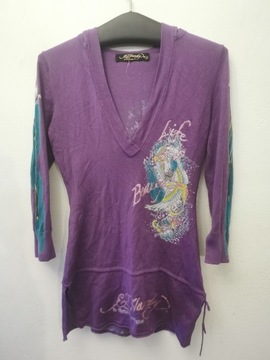 ED HARDY TUNIKA KOSZULKA ROZ.S/M ORYGINAL T-SHIRT