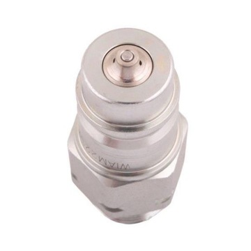 Szybkozłącze hydrauliczne wtyczka z eliminatorem ciśnienia M22x1.5 gwint ze