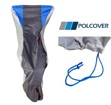 Чехол на мотоцикл, мотобайк, скутер BLUE-MOTO POLCOVER размер М 235см