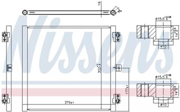 CHLADIČ KLIMA PORSCHE 718 BOXER /982 941079