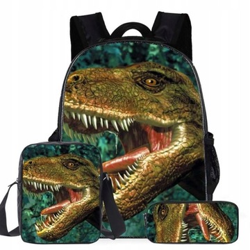 PLECAK SZKOLNY DUŻY ZESTAW dla gry Jurassic World