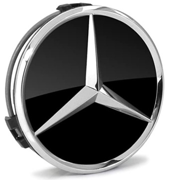 EMBLEMAT DEKIELEK ZNACZEK KAPSEL MERCEDES 75MM