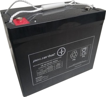 Akumulator zasilający AGM 84Ah Powerbat