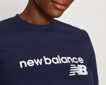 Bluza damska NEW BALANCE granatowa z logo S