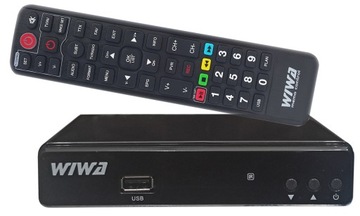 DEKODER DVB-T2/C WIWA H.265 LITE, naziemna +kabel HDMI gratis