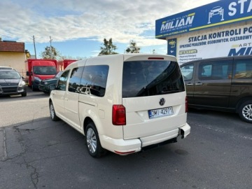 Volkswagen Caddy IV Kombi Maxi 2.0 TDI SCR BlueMotion Technology 102KM 2019 Volkswagen Caddy niepełnosprawnych rampa inwalida, zdjęcie 11