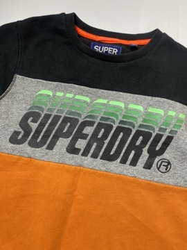 Superdry Super dry JAPAN STYLE ORYGINALNA KOLOROWA BLUZA W PASKI /S