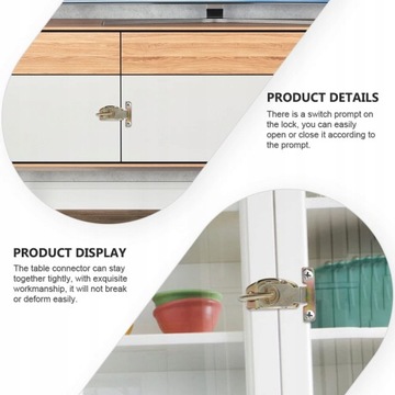 Замки для створки обеденного стола для планшета