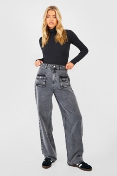 КОРПУС ДЛЯ ГОЛЬФА С ДЛИННЫМ РУКАВОМ, ГЛАДКАЯ КЛАССИЧЕСКАЯ ЗАЩЕЛКА BOOHOO 38