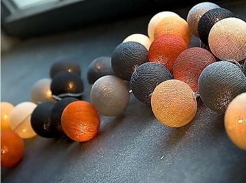 Zestaw lampek Cotton Balls New Design 10 kul
