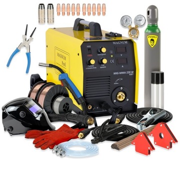 Spawarka Magnum MIG 220 W MMA 30-200 IGBT