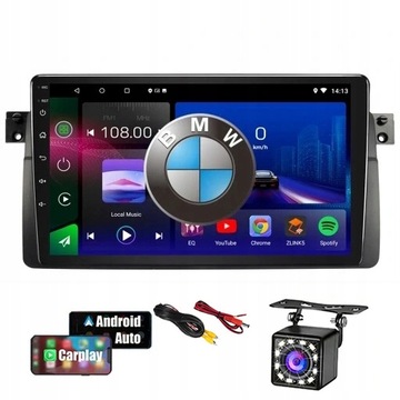 BMW 3 E46 RADIO NAVI ANDROID GPS 8GB RAM 128GB SIM
