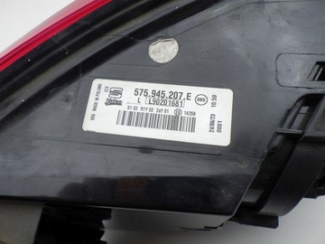 SEAT ATECA FACELIFT LED 575 20- SVĚTLO ZADNÍ LEVÝ