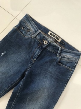 RIVER ISLAND__spodenki SZORTY jeans__34 36