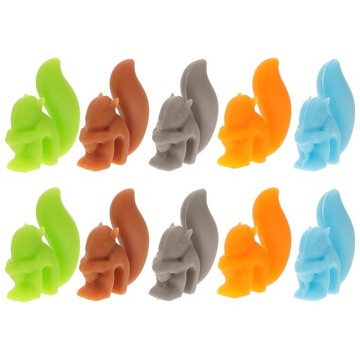 10 шт. СТЕКЛА ДЛЯ ВЕЧЕРИНКИ С СИЛИКОНОВЫМИ БЕЛКАМИ