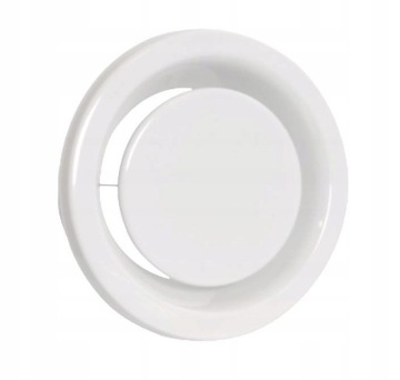 Anemostat wywiewny fi 160mm z ramką zawór, kratka