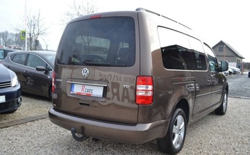 Volkswagen Caddy III Kombi Facelifting 1.6 TDI 102KM 2011 Volkswagen Caddy DSG - Long 7 miejsc - Bezwypdakowy - serwis - Oplacony, zdjęcie 3
