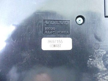 KONZOLA PANEL VENTILACE VOLVO V50 S40 II 8697155