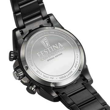 Smartwatch Męski Festina F20545-1 szary bransoleta