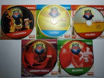 Feasts of the World 5xCD Gypsy Latino Польша Аргентина Итальянский EX/NM SUPER