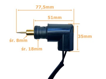 ЭЛЕКТРОМАГНИТНЫЙ КЛАПАН КАРБЮРАТОРА ДРОССЕЛЬНАЯ YAMAHA MBK 2 ПИНА 2T 4T