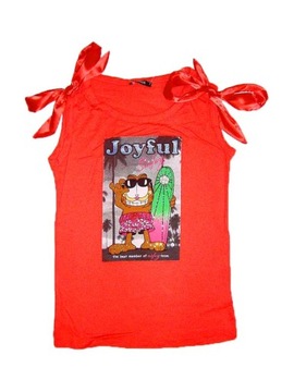 BLUZKA GARFIELD TUNIKA KOT GARFILD T-shirt KOKARDY