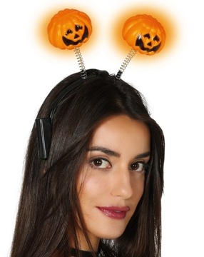 Opaska Dynie z Dyniami Świecące Dynia Halloween