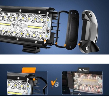 ФАРА РАБОЧАЯ ФАРА ГАЛОГЕННАЯ АВТОТРАКТОРНЫЙ ОТРАЖАТЕЛЬ LED 2X 12/24В