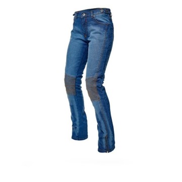 Spodnie jeans motocyklowe ADRENALINE ROCK LADY PPE kolor niebieski XL