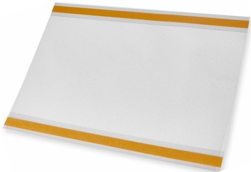 КАРМАН ДЛЯ ПОСТЕРА САМОКЛЕЯЩИЙСЯ НА ЛЕНТЕ 2Х19 ММ - УРОВЕНЬ А5 - 10 ШТ.