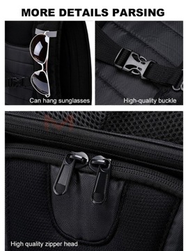 Мотоциклетный рюкзак для ноутбука LAICOBEAR, просторный CARBON, водонепроницаемый, для шлема