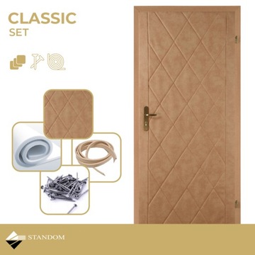 НАКЛАДКА НА ДВЕРЬ 80/90см ROMBY - ЯСЕНЬ