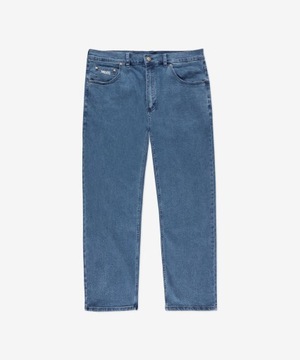 Męskie niebieskie spodnie jeansowe PROSTO jeansy Baggy Oyeah W30L30