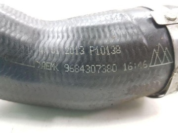 9684307380 TRUBKA INTERCOOLER 1.6 HDI 110 82 2011 CITROEN DS4