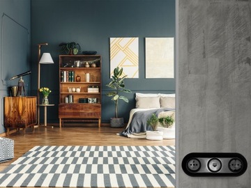 РОЗЕТКА ЛОФТ РЕТРО ВИНТАЖ 230В ЗЕМЛЕЧЕРНАЯ JLM